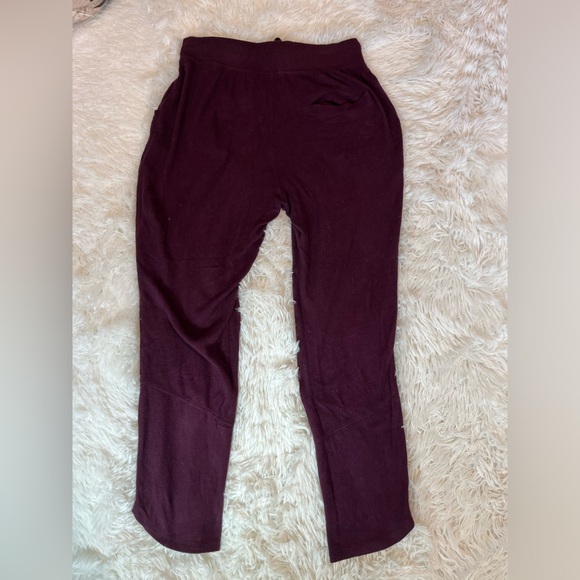 Saturday Sunday Anthropologie Joggers Purple Lounge Sweatpants Plum Suha small - Picture 8 of 9